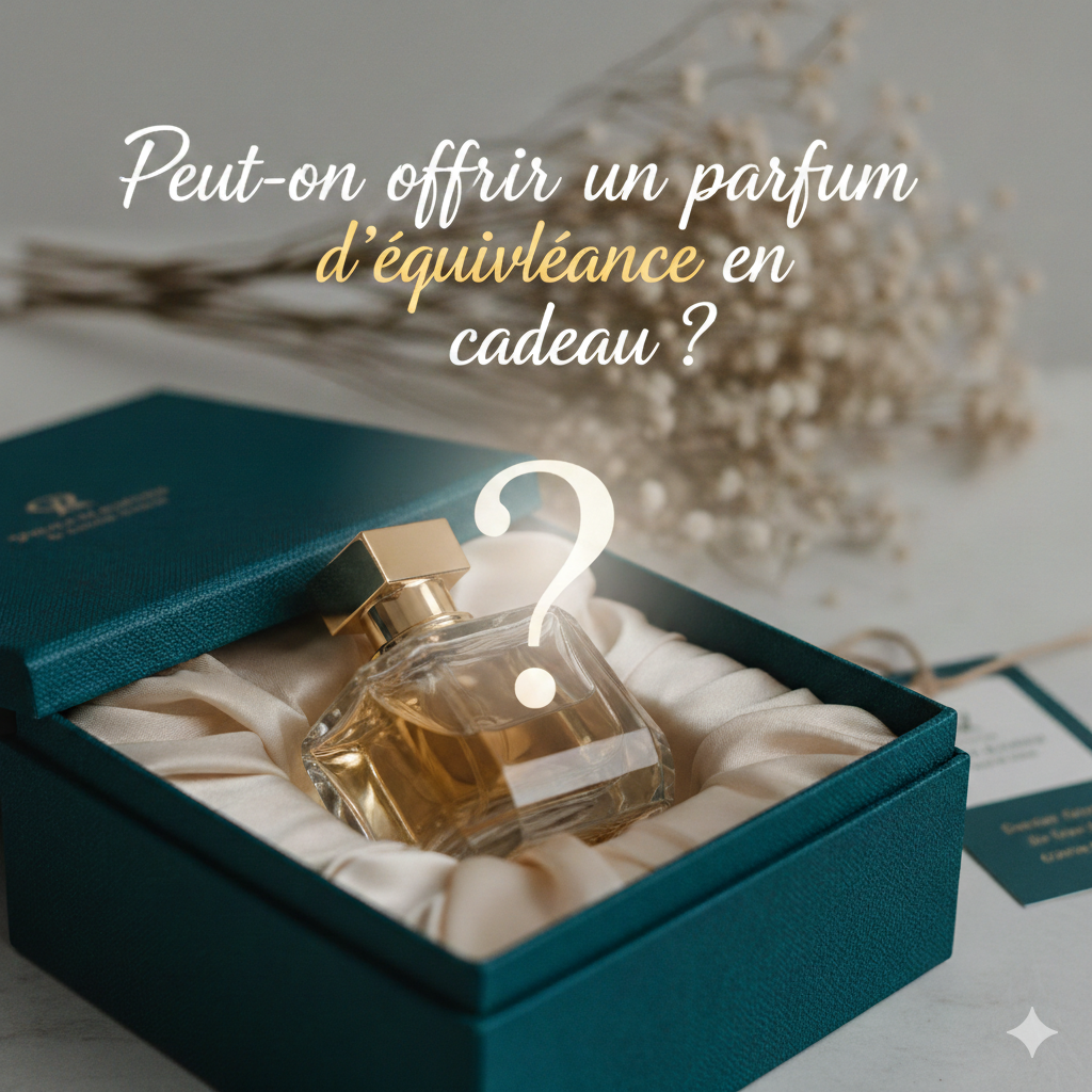 parfum de luxe dans ca boite avec fond velours