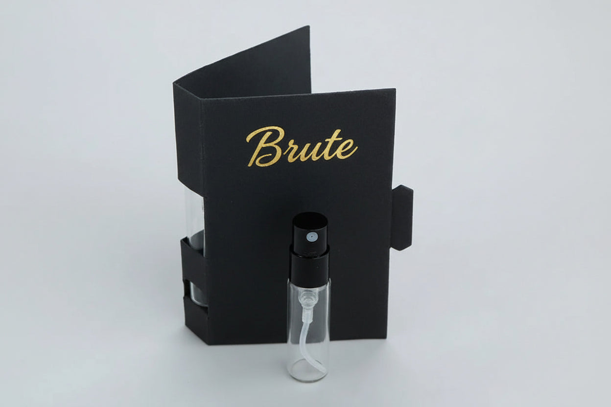 Photo de l'échantillon du parfum Brute
