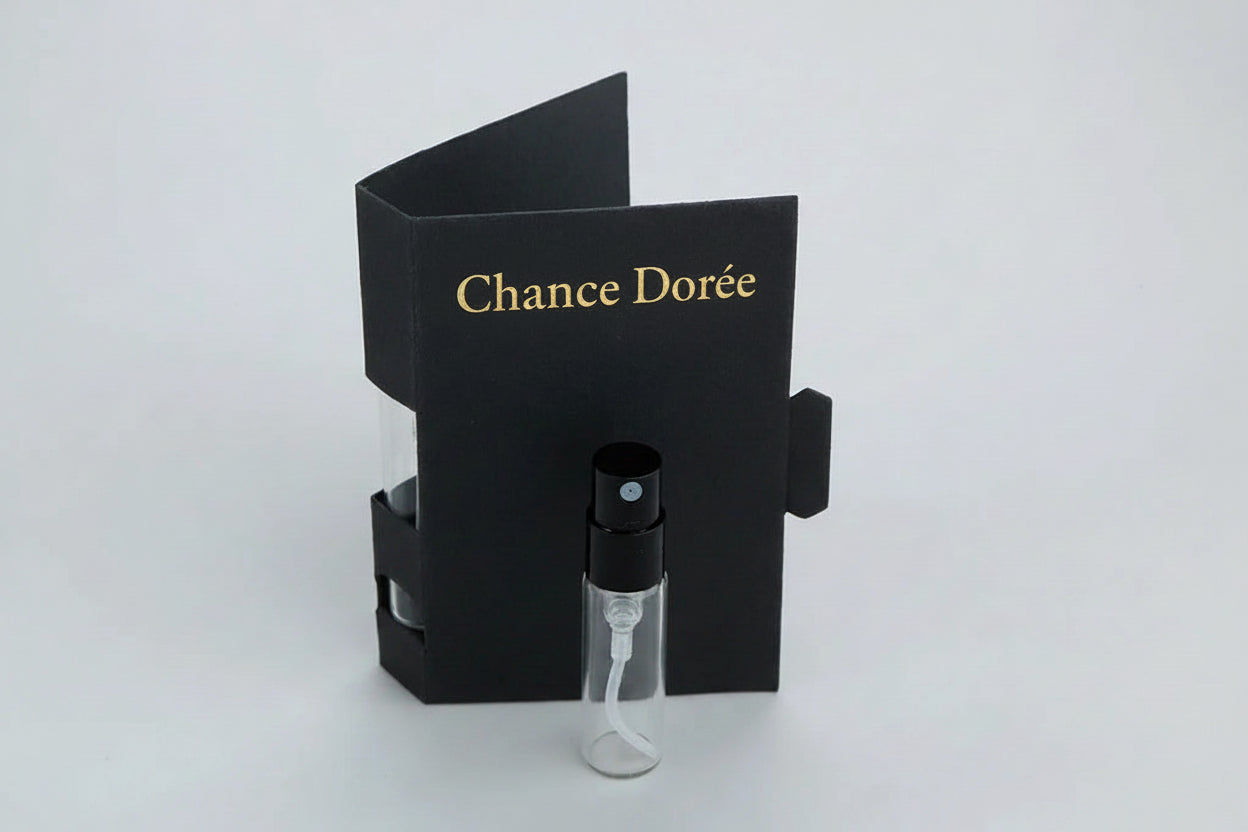 Photo de l'échantillon du parfum Chance Dorée