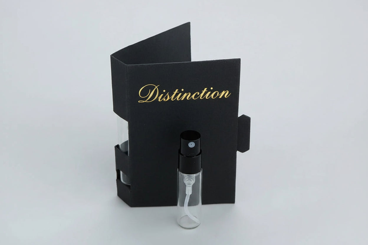 Photo de l'échantillon du parfum Distinction