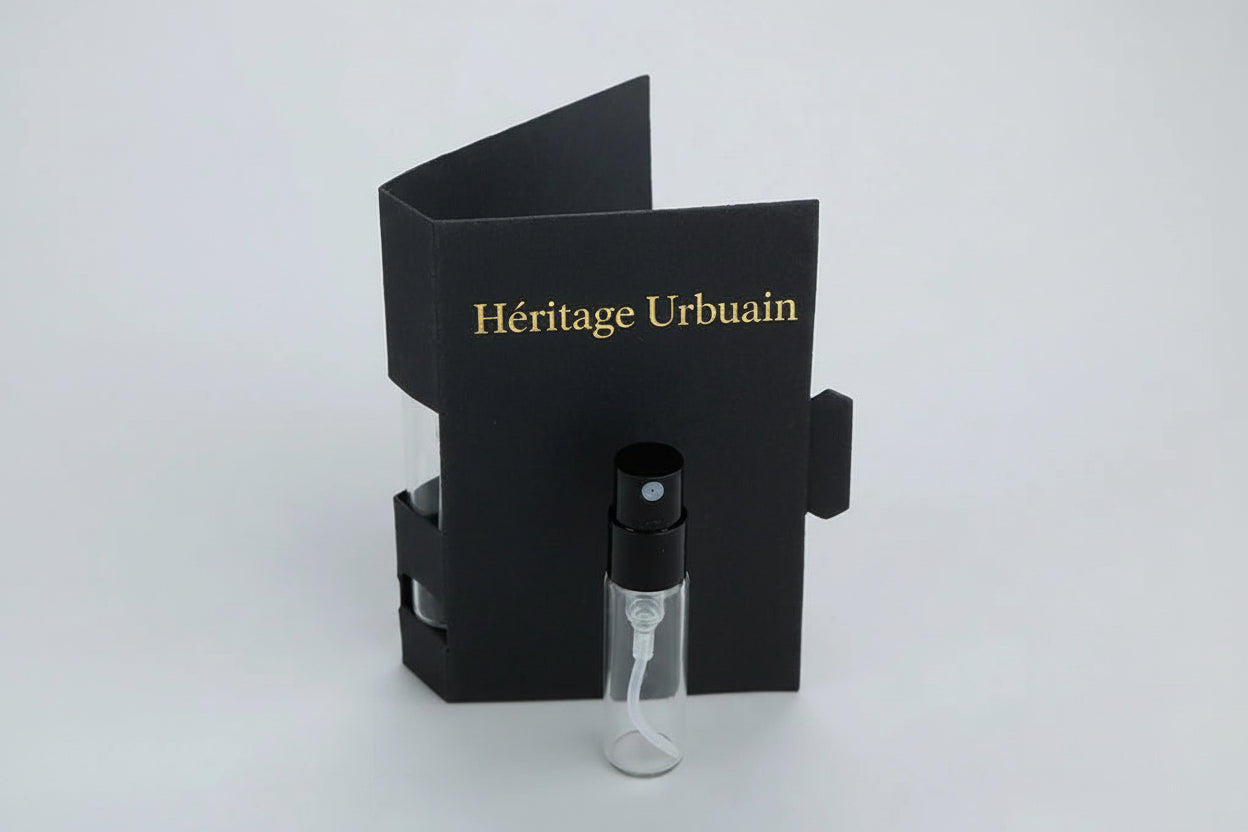 Photo de l'échantillon du parfum Héritage Urbain