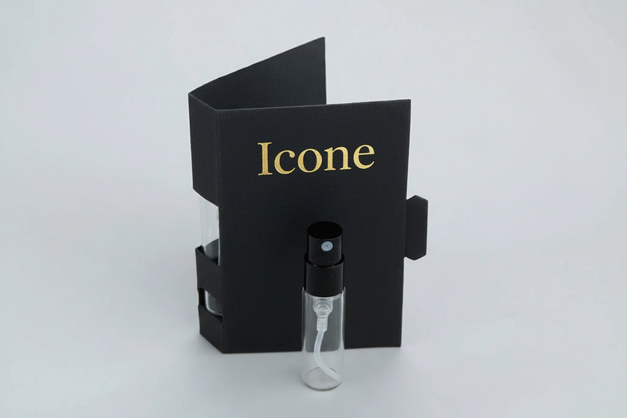 Photo de l'échantillon du parfum Icône