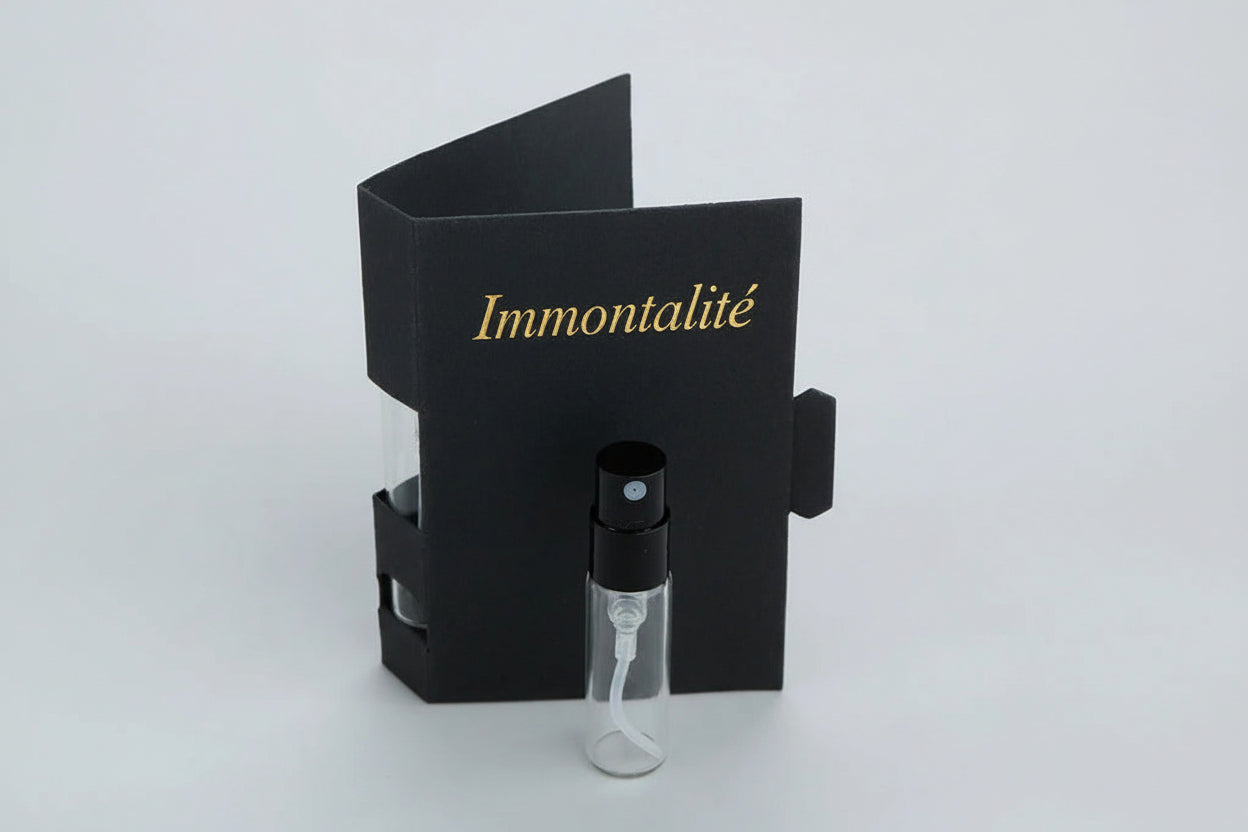Photo de l'échantillon du parfum Immortalité