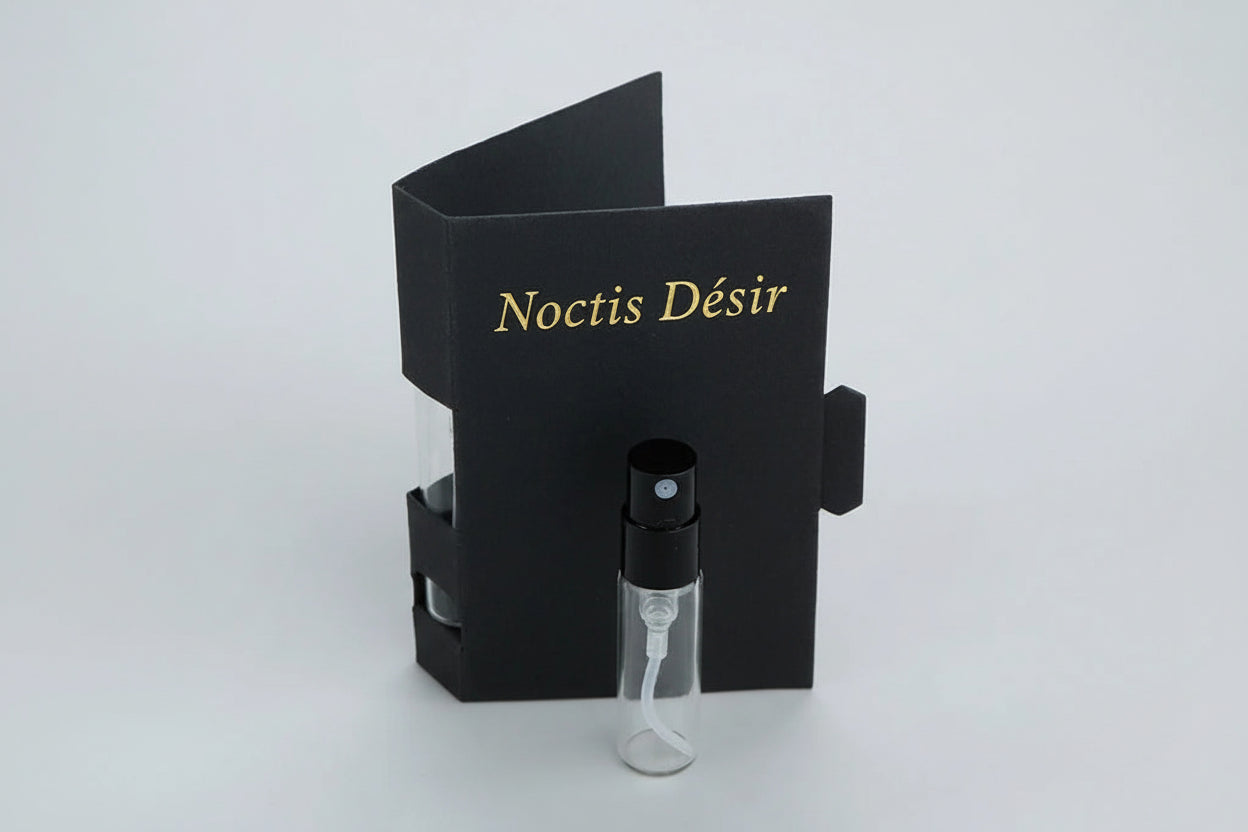 Photo de l'échantillon du parfum Noctis Désir