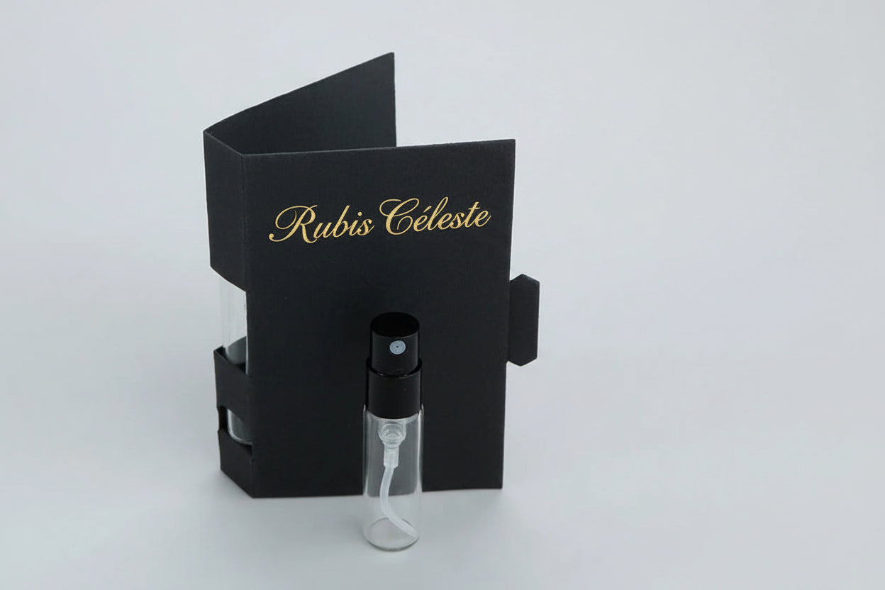 Photo de l'échantillon du parfum Rubis Céleste
