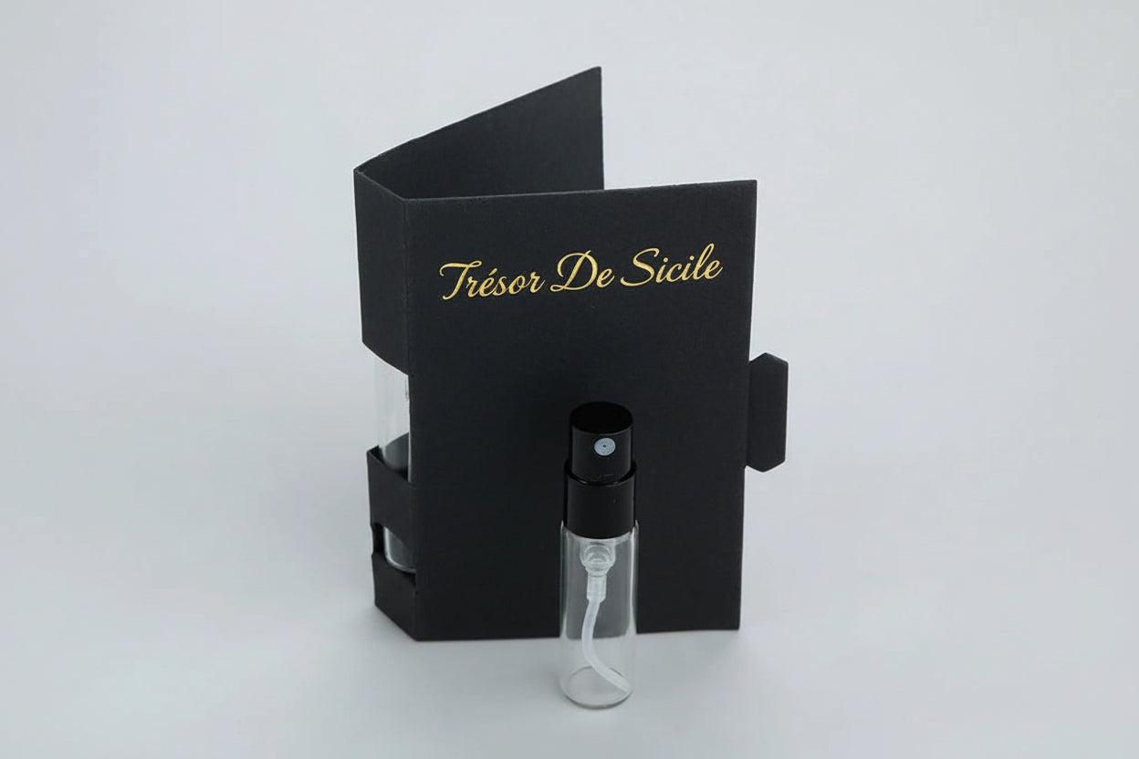 Photo de l'échantillon du parfum Trésor de Sicile