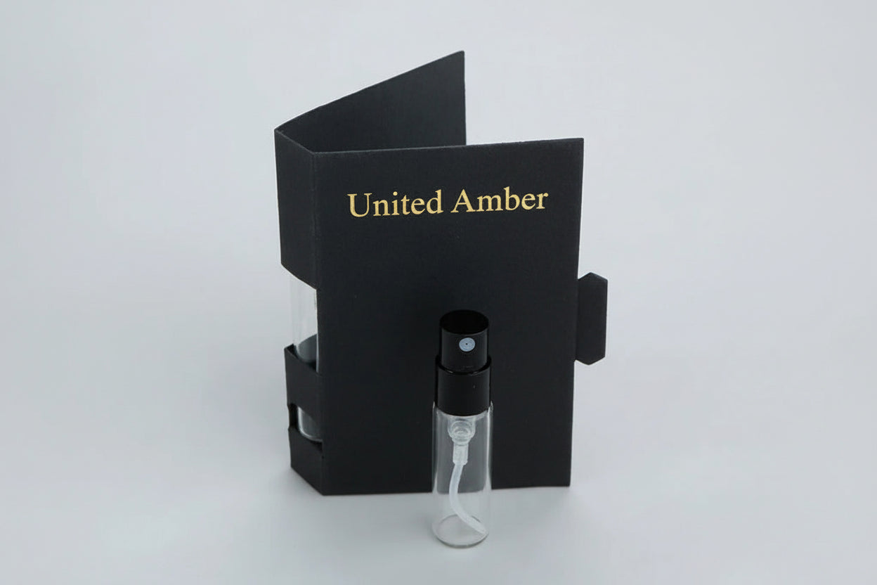 Photo de l'échantillon du parfum United Amber