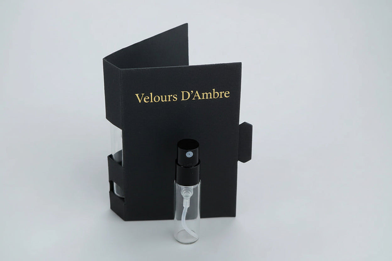 Photo de l'échantillon du parfum Velours d’Ambre