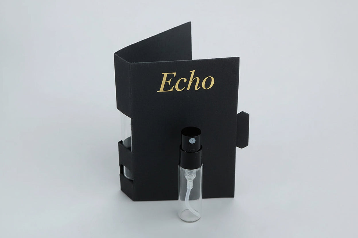 Photo de l'échantillon du parfum Écho