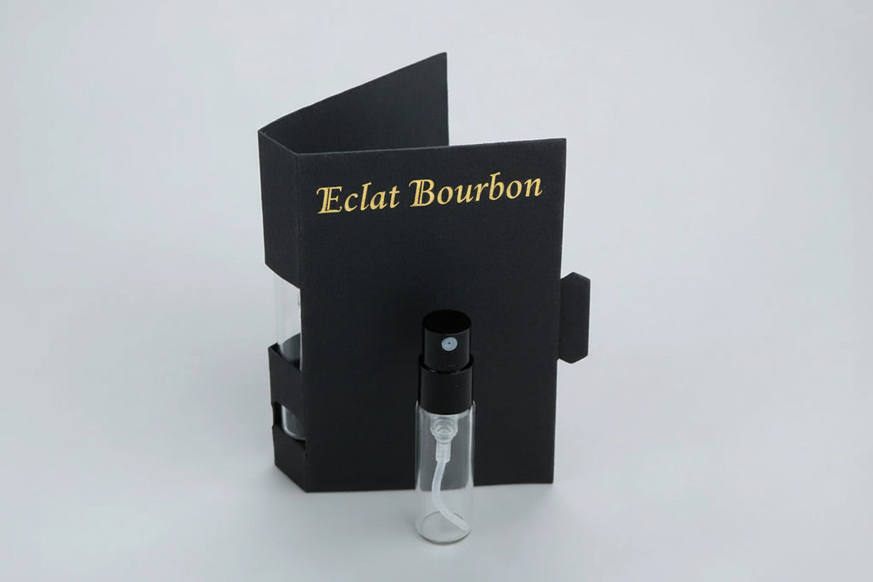 Photo de l'echantillon du parfum Éclat Bourbon