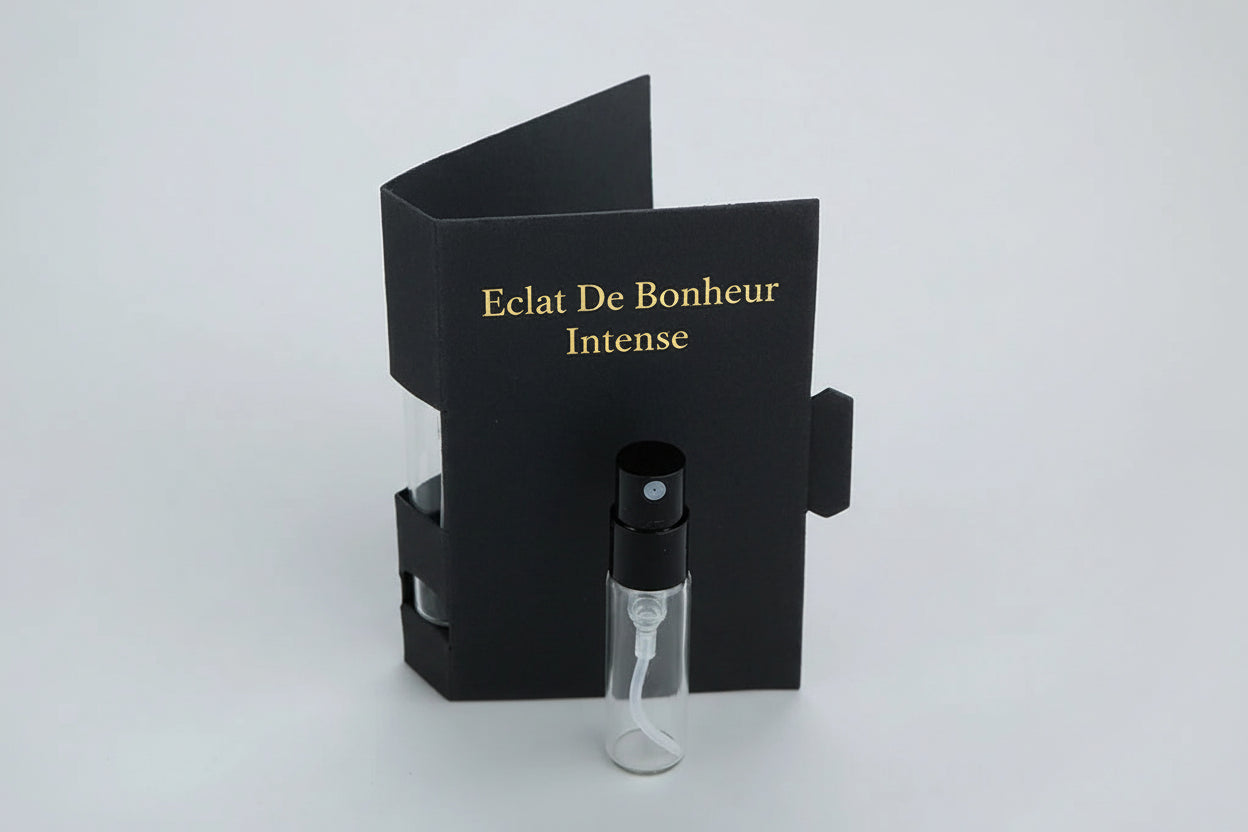 Photo de l'échantillon du parfum Éclat de Bonheur Intense