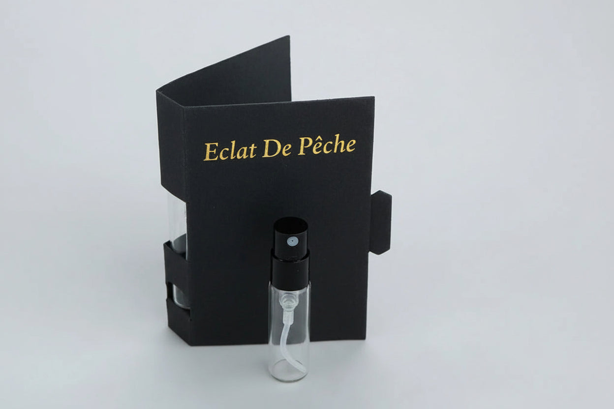 Photo de l'échantillon du parfum Éclat de Pêche