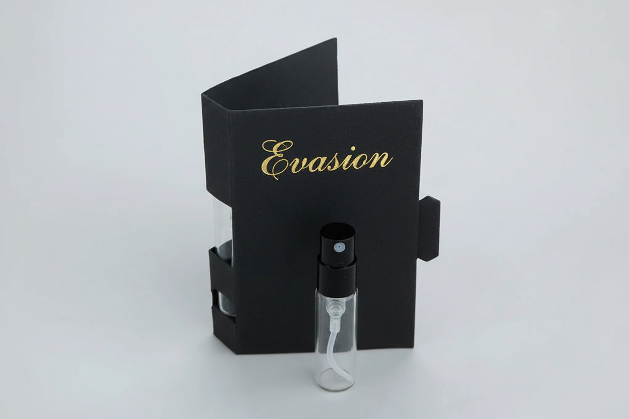 Photo de l'échantillon du parfum Évasion